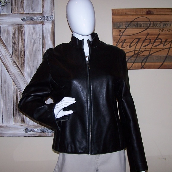 XL Pelle Studio Leather Jacket - Picture 1 of 7